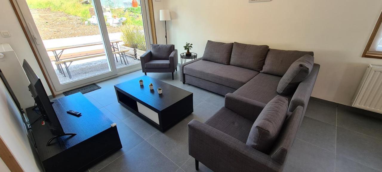 Logement moderne Les Frès, 4 à 6 personnes Villa Rance Esterno foto